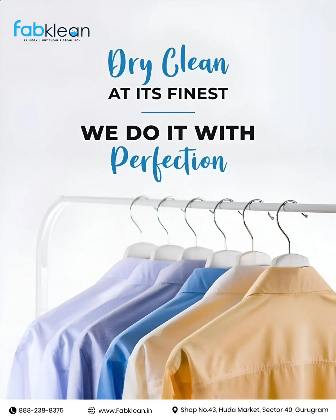 Fabklean Laundry and Dry Cleaning Services in Gurgaon