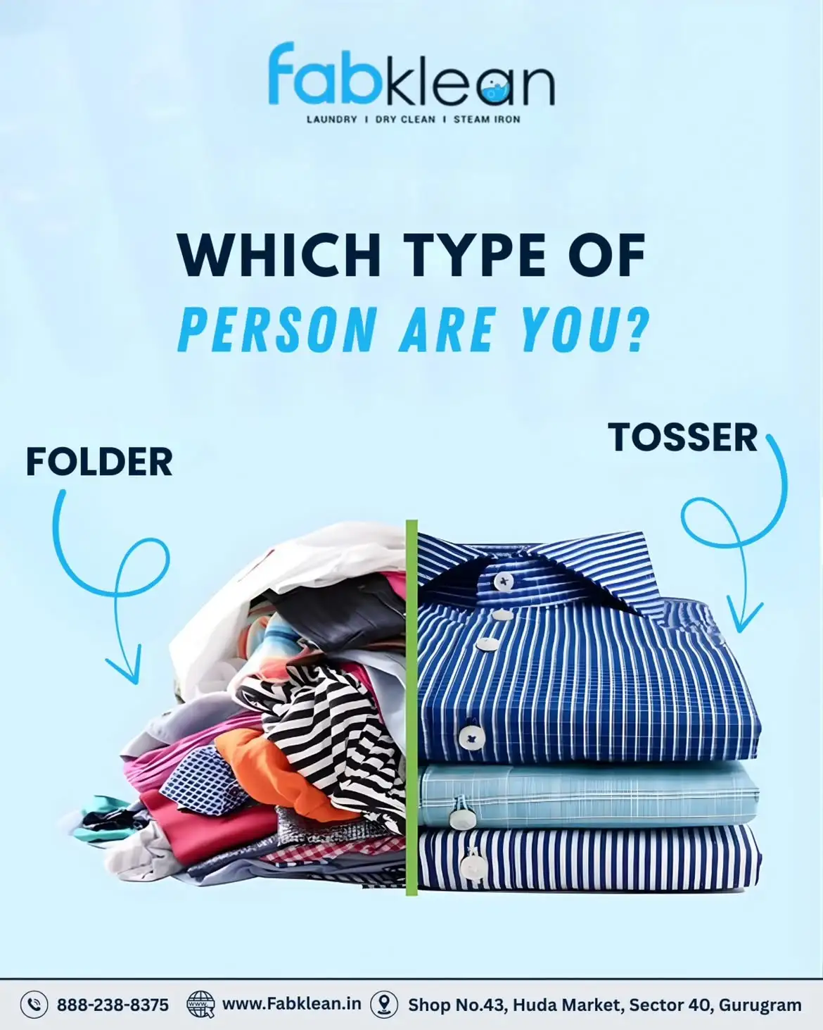 Fabklean Professional Dry Cleaning Service in Gurgaon