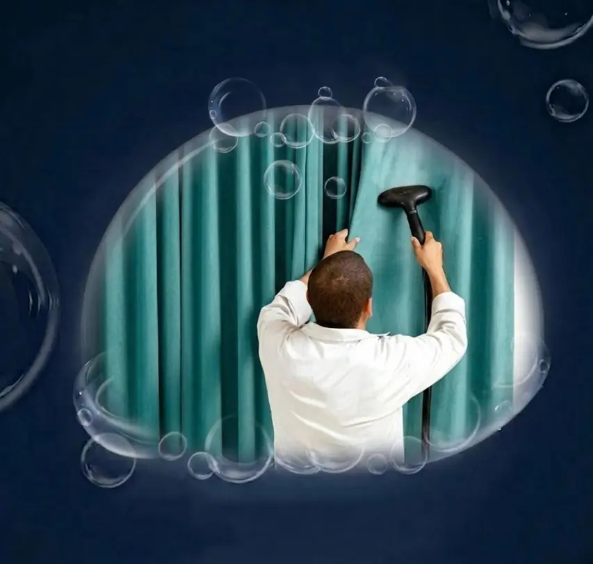 Curtain Cleaning Service curtain cleaning service at home by Fabklean